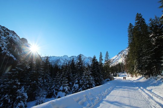 Tatry, Morskie oko, szlak do Morskiego oka