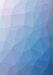 Fototapeta premium Abstract Trianglify gradient Generative Art background illustration