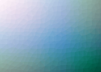 Abstract Trianglify gradient Generative Art background illustration