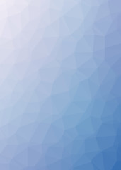 Obraz premium Abstract Trianglify gradient Generative Art background illustration