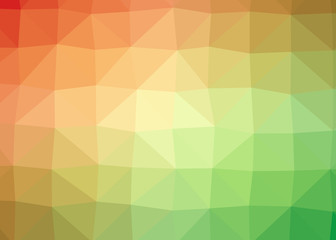 Fototapeta premium Abstract Trianglify gradient Generative Art background illustration