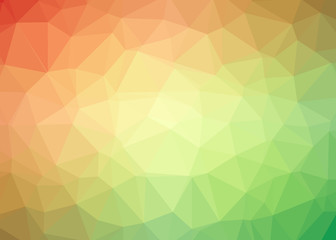 Obraz premium Abstract Trianglify gradient Generative Art background illustration