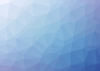 Obraz premium Abstract Trianglify gradient Generative Art background illustration