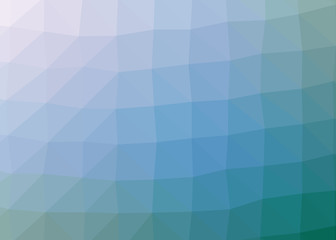 Obraz premium Abstract Trianglify gradient Generative Art background illustration