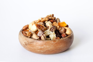 mixed nuts and dried fruits