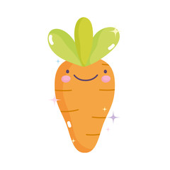 kawaii gardening cartoon cute vegetable fresh carrot