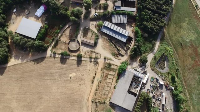 Vistas a&eacute;reas de campo