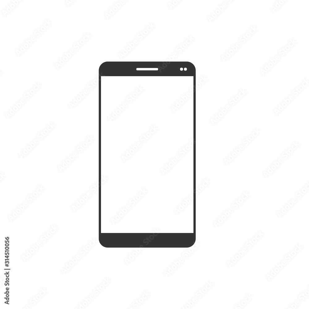 Poster call icon vector. phone icon vector. mobile phone. telephone trendy flat style isolated on grey back