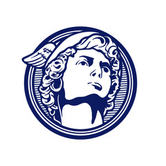 Hermes, mercury greek mythology vector