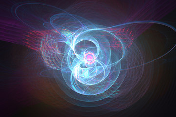 Beaufiful fractal hd wallpaper background logo blue shapes geometric pattern music waves explosion universe yolo.
