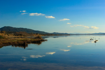 Fototapeta na wymiar lake Korisson