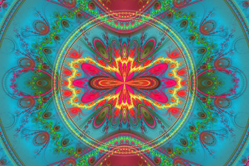 Beaufiful fractal hd wallpaper background logo blue shapes geometric pattern music waves explosion universe yolo.