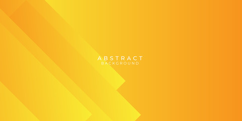 Fresh Orange Yellow Circle Line Abstract Background Presentation Vector Illustration