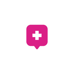 Obraz premium Home Medical symbol. Health Care icon. Nursing home