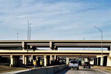 Obraz premium bridges in the city