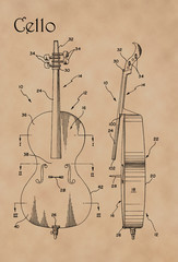 Patent Diagram for Cello