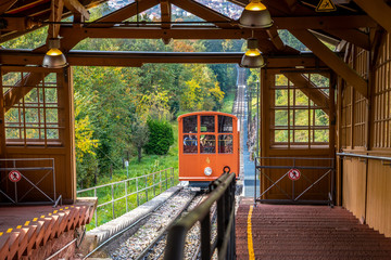 Bergbahn, Königsstuhl, Heidelberg, Deutschland 
