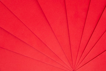 Red paper cards  or Red Envelope Red Packet background , Happy Chinese new year or lunar new year concept.