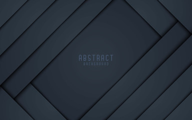 Modern dark gray background with abstract style and overlap layer.