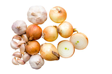 Garlic and onions