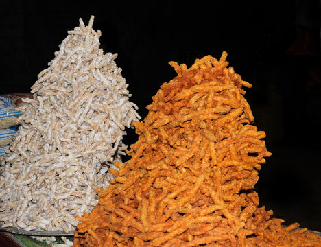 taste of a indian local snack called Kurma or gathi vaja