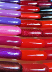 Nail patterns in many colors                   