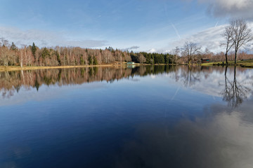 Fototapeta premium étang de haute-saône