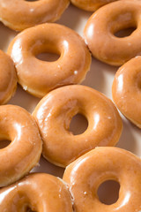 Homemade Glazed Yeast Donuts