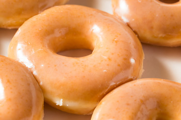 Homemade Glazed Yeast Donuts