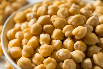 Raw Organic Garbanzo Beans Chickpeas