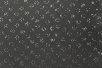 Fabric texture drawing on fabric