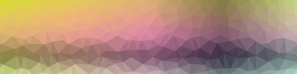 Obraz premium Abstract Trianglify gradient Generative Art background illustration