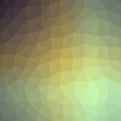 Abstract Trianglify gradient Generative Art background illustration
