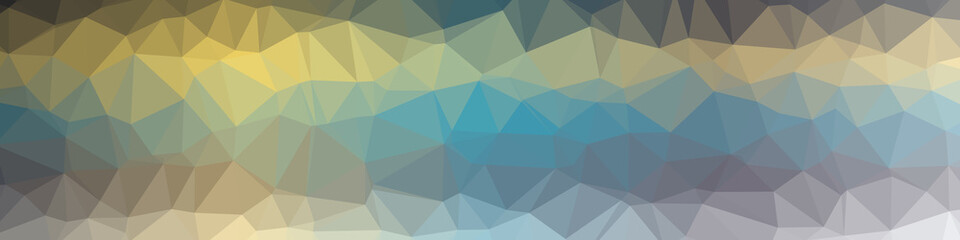 Abstract Trianglify gradient Generative Art background illustration