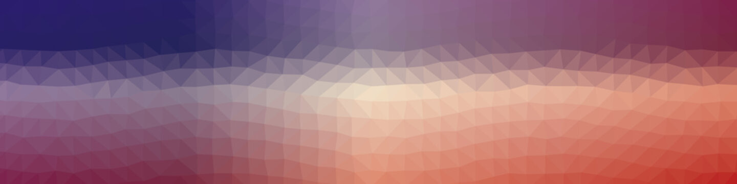 Abstract Trianglify gradient Generative Art background illustration