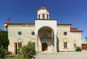 Fototapeta premium Armenian Apostolic Church of St. Nikogayos of the XIX century at 44 Internatsionalnaya street