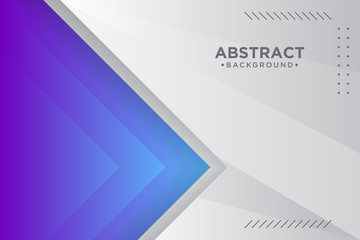 Abstract grey and white tech geometric corporate design background.