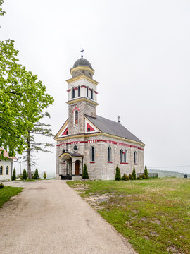 Orthodox Church of the Assumption of the Blessed Virgin Mary in Ražani village on Mount Manjači, Bosnia and Herzegovina