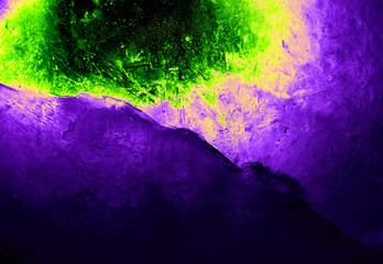 Abstract blue-purple background.