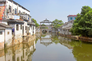 canal in suzhou called the venice of china
