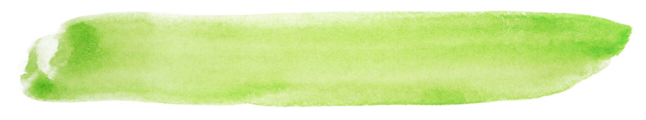 watercolor stain green, on paper watercolor texture. paint element for design