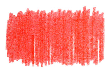 Hand drawn red marker stripes. Background marker strokes pattern - obrazy, fototapety, plakaty