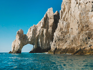 Fototapeta na wymiar Cabo Arch, Cabo San Lucas, Mexico.