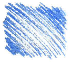 marker stroke. blue spot of stripes of lines. background element