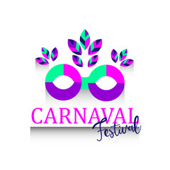 Carnaval festival banner template design vector eps 10