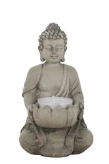 Buddha mit Lotus Kerze