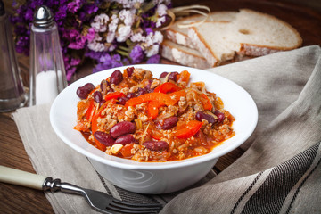 Chilli con carne.