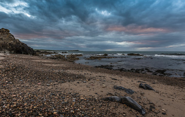 A early and stormy morning in Banff.