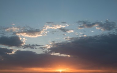 A drmamtic sky overlay