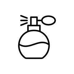 Obraz premium Beauty icon : perfume bottle trendy